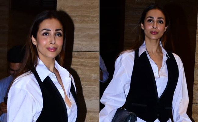 Malaika Arora Makes An Oversized Shirt, Waistcoat An Absolute Power Fashion Statement