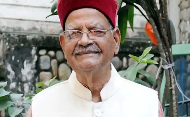 पूर्व केंद्रीय मंत्री पंडित सुखराम का 94 साल की उम्र में निधन, बीते सात मई से AIIMS में थे भर्ती