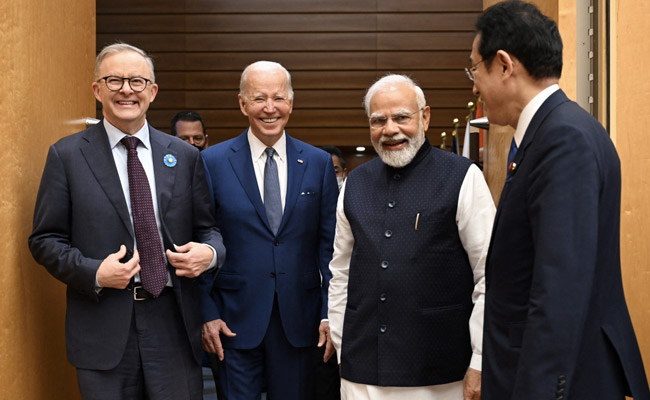 Quad To Launch Maritime Initiative To Track "Dark Shipping" In Indo-Pacific