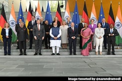 PM Modi Gets Grand Welcome In Berlin PM Modi Gets Grand Welcome In Berlin