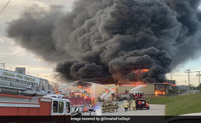 Fire, Explosion Rip Through Chemical Factory In Omaha, Residents Urged To Evacuate