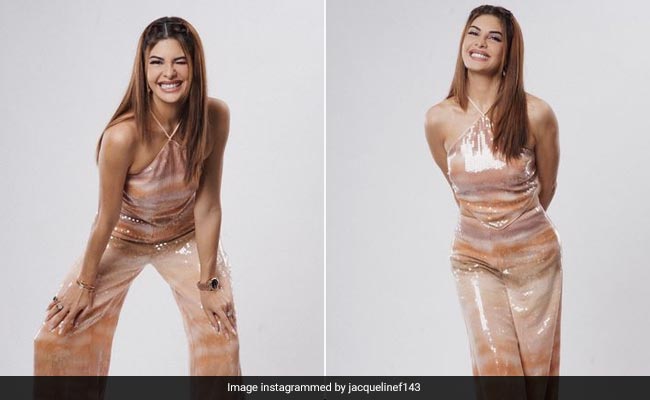 Jacqueline Fernandez's Retro Cool Sequin Co-Ords Are Taking Us To The Early 2000s