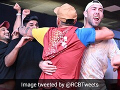 Watch: Mad Celebrations Break Out In RCB Camp After Mumbai Beat Delhi