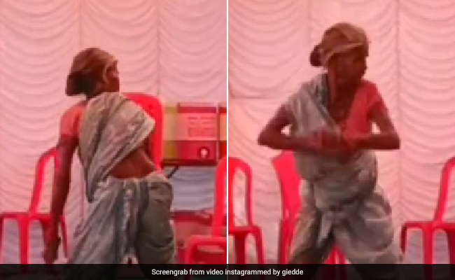 Old Woman Nails <i>Pushpa</i>'s Signature Steps, Internet Calls Her "DJ Dadi"