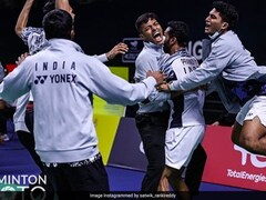 Indian Men's Badminton Team Creates History, Reach Thomas Cup Final