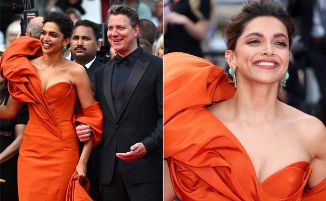 Cannes 2022: Deepika Padukone Reminds Us Orange Is Still The New Black