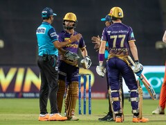 Watch: Denied A Review, KKR Player Argues With Umpire Over DRS