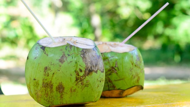 Drinking coconut water can help lower blood pressure