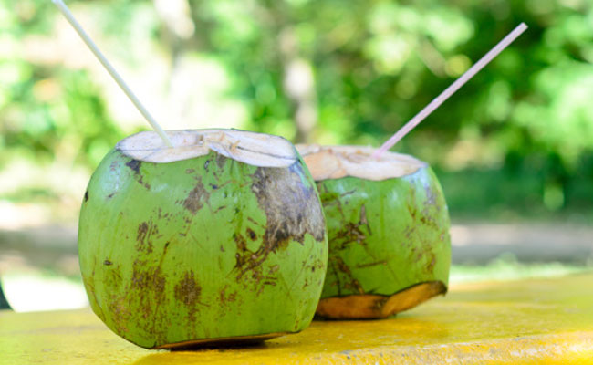 Drinking coconut water can help lower blood pressure