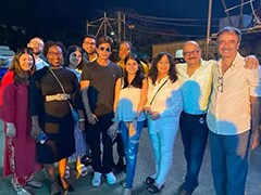 SRK And Rajkumar Hirani On The Sets Of Dunki