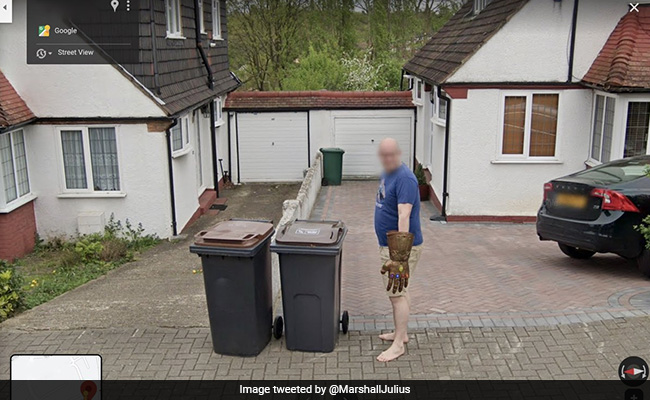 Man Discovers He Is The Famous "Thanos Guy" On Google Maps After Neighbours Visit Him