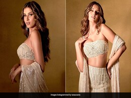 Tara Sutaria Is Shining Bright In A Stunning Sparkly Lehenga Tara Sutaria Is Shining Bright In A Stunning Sparkly Lehenga