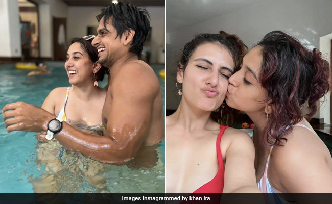"If Everyone Is Done Trolling," Writes Ira Khan As She Shares New Birthday Pics With Nupur Shikhare And Fatima Sana Shaikh