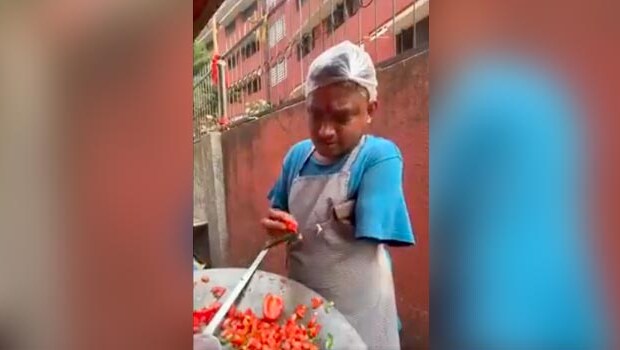 Specially-Abled Mumbai Man Runs A Food Stall; Internet Is In Awe