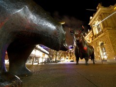 World Stocks Eye First Weekly Gain In Eight Weeks, Dollar Hits 1-Month Low