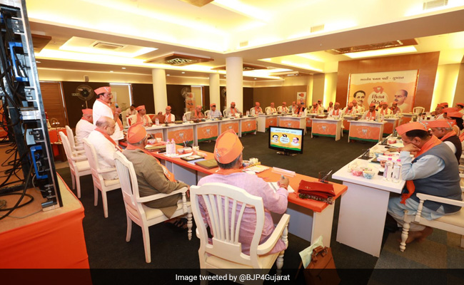 2-Day Gujarat BJP Strategy Session Begins, Amit Shah Attends