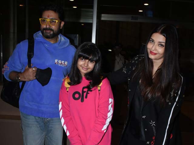 Aishwarya Rai And Abhishek Bachchan's Airport Diaries