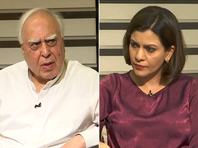 "It Was Not Sudden": Kapil Sibal To NDTV On Quitting Congress