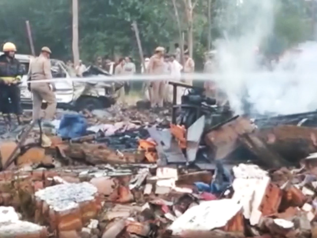 3 Dead, 1 Injured In Firecracker Factory Blaze In UP