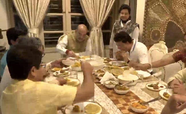 After Dinner With Amit Shah, Sourav Ganguly Talks Of Close Ties With Mamata Banerjee