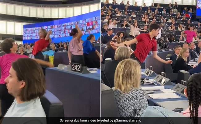 "If This Is Europe's Future...": Internet Mocks European Parliament Dance