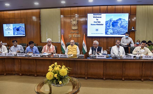Amit Shah Holds High-Level Meet On Targetted Killings Of Kashmiri Pandits