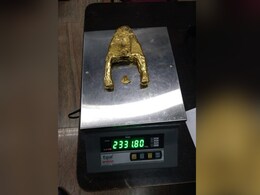 Gold Worth Rs 1 Crore, Hidden In Clothes-Press, Seized At Jaipur Airport Gold Worth Rs 1 Crore, Hidden In Clothes-Press, Seized At Jaipur Airport