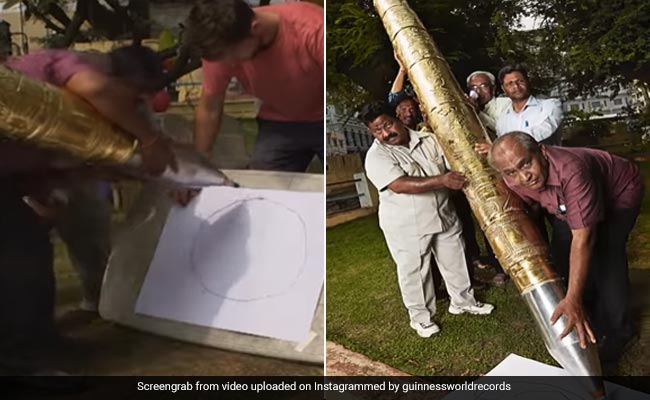 Guinness World Record: दुनिया का सबसे बड़ा पेन, जिसे उठाने में छूट जाएंगे अच्छे-अच्छों के पसीने !