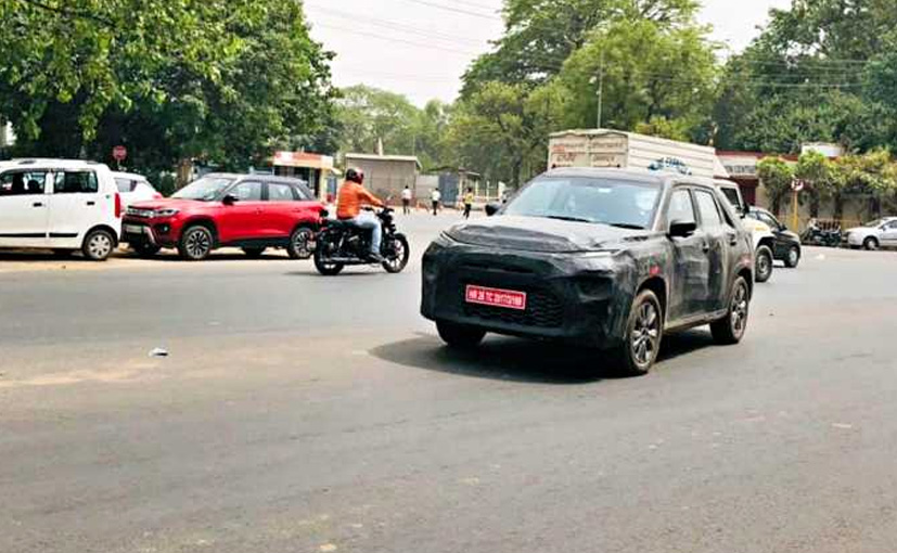 Upcoming Maruti Suzuki YFG Compact SUV Spotted Testing In India