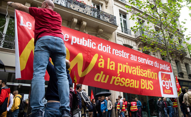 Paris Transport Unions' New Strike After Champions League "Success"