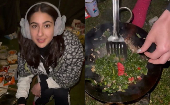 Sara Ali Khan Turns Chef As She Shares Glimpse Of Her "Dinner Time" In Kashmir
