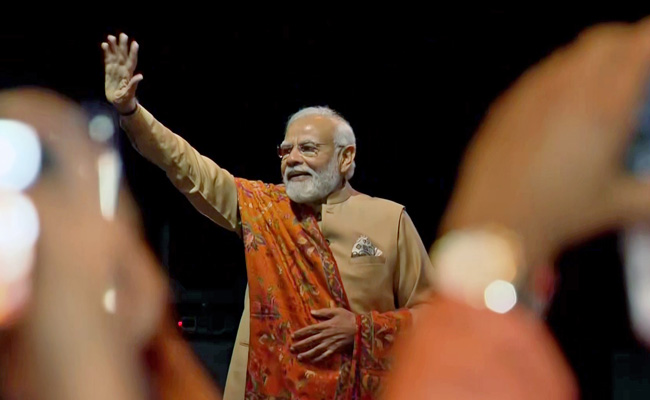 "2024, Modi Once More" Slogan At PM's Indian Community Event In Berlin
