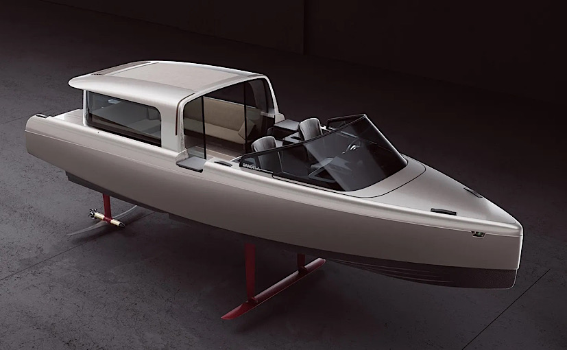 World's First Flying Electric Taxi Boat, The Candela P-8 Voyager Showcased In Venice