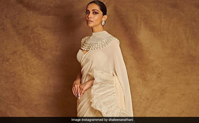 Cannes 2022: Deepika Padukone, Signing Off From The French Riviera In A Fusion <i>Saree</i>