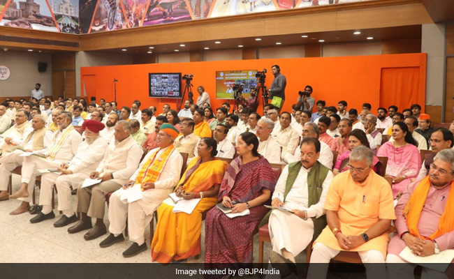 At BJP's Day-Long Meet, Plan To Wrest 144 Lok Sabha Seats From Rivals
