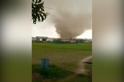 On Camera, Tornado Tears Through Paddy Field, Huts In Assam On Camera, Tornado Tears Through Paddy Field, Huts In Assam