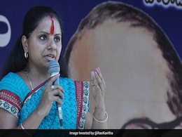 "Sheer Hypocrisy": KCR's Daughter Targets Amit Shah Ahead Of His Visit "Sheer Hypocrisy": KCR's Daughter Targets Amit Shah Ahead Of His Visit