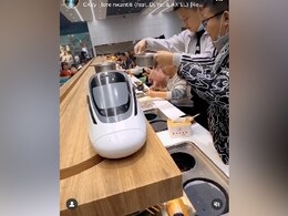Watch: Bullet Train Serves Food At A Restaurant; Internet Is Divided