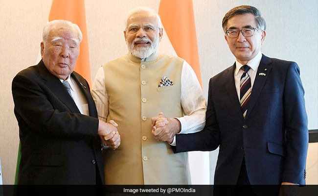 PM Modi Meets Suzuki Motors Advisor To Discuss Investment, Innovation In India
