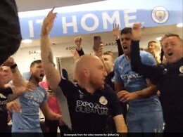 Watch: Behind-The-Scenes Look At Manchester City's Dressing Room Celebrations After Premier League Title Triumph Watch: Behind-The-Scenes Look At Manchester City's Dressing Room Celebrations After Premier League Title Triumph