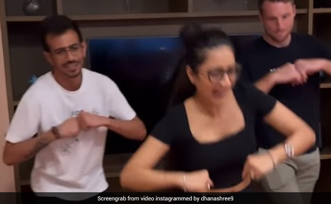 Yuzvendra Chahal की बीवी के साथ ठुमके लगाते दिखे जोस बटलर, जमकर नाचे- Video