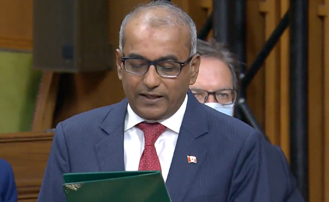 "First Time Kannada Spoken In Any Parliament": Canadian MP's Viral Video