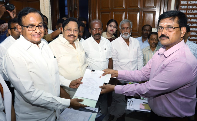 Rajya Sabha Polls: Congress' P Chidambaram, Jairam Ramesh File Nomination