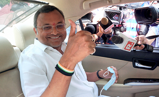 Karti Chidambaram Quizzed For 8 Hours In Fresh CBI Probe