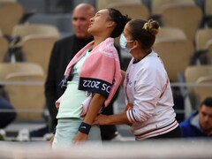 "Wish I Can Be A Man": Tennis Star As Stomach Cramps End French Open Bid