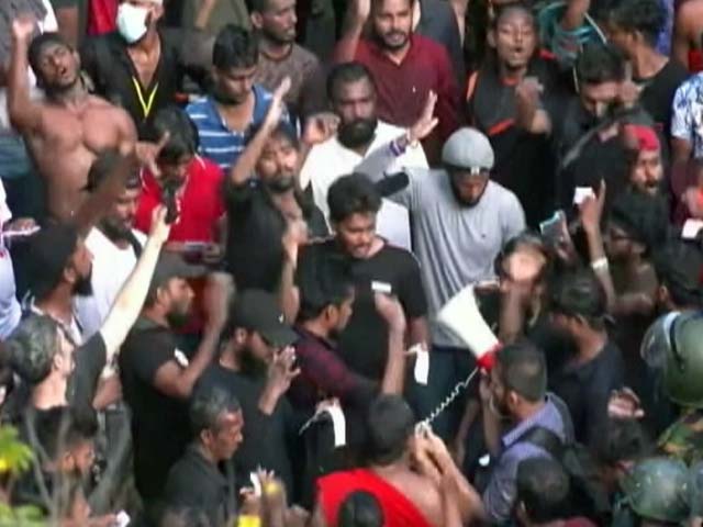 "Will Go On Until Sri Lanka President Resigns": Protesters