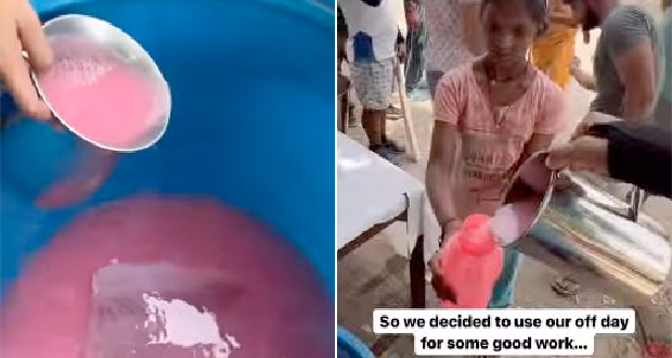 Watch: Delhi Couple Distributes Free Rose Sherbet To Beat The Heatwave