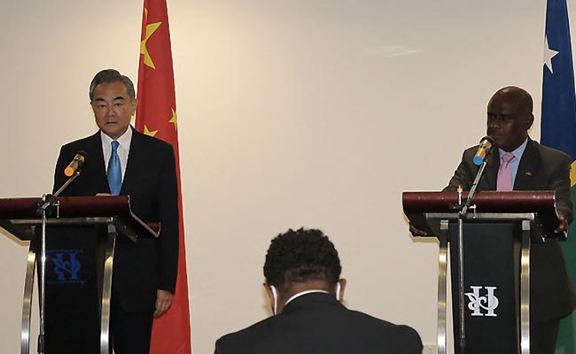 "No Intention" To Build Solomon Islands A Military Base, Says China