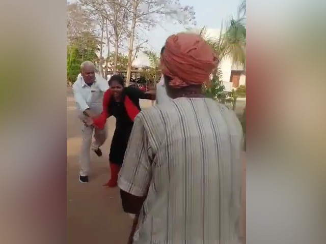 On Camera, Lawyer Thrashes Woman At Court Complex In Madhya Pradesh