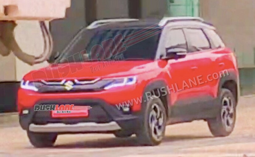 New Maruti-Suzuki Vitara Brezza Spotted Undisguised